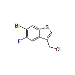 6-Bromo-3-(chloromethyl)-5-fluorobenzo[b]thiophene