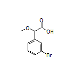 2-(3-Bromophenyl)-2-methoxyacetic Acid