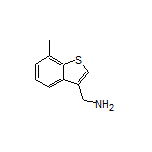 (7-Methylbenzo[b]thiophen-3-yl)methanamine