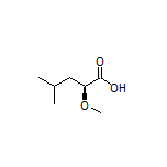 (S)-2-Methoxy-4-methylpentanoic Acid