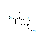 6-Bromo-3-(chloromethyl)-7-fluorobenzo[b]thiophene