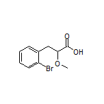 3-(2-Bromophenyl)-2-methoxypropanoic Acid