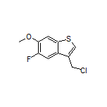 3-(Chloromethyl)-5-fluoro-6-methoxybenzo[b]thiophene