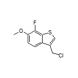 3-(Chloromethyl)-7-fluoro-6-methoxybenzo[b]thiophene