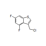 3-(Chloromethyl)-4,6-difluorobenzo[b]thiophene