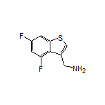 (4,6-Difluorobenzo[b]thiophen-3-yl)methanamine