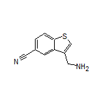 3-(Aminomethyl)benzo[b]thiophene-5-carbonitrile