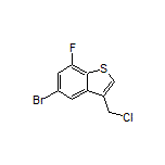 5-Bromo-3-(chloromethyl)-7-fluorobenzo[b]thiophene