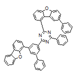 2-[5-(Dibenzo[b,d]furan-4-yl)-3-biphenylyl]-4-phenyl-6-(8-phenyldibenzo[b,d]furan-1-yl)-1,3,5-triazine