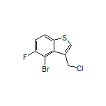 4-Bromo-3-(chloromethyl)-5-fluorobenzo[b]thiophene