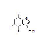 3-(Chloromethyl)-4,5,7-trifluorobenzo[b]thiophene