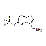 [5-(Trifluoromethoxy)benzo[b]thiophen-3-yl]methanamine