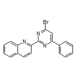 2-(4-Bromo-6-phenyl-2-pyrimidinyl)quinoline