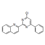 2-(4-Chloro-6-phenyl-2-pyrimidinyl)quinoline