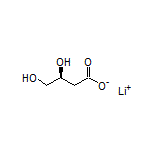 Lithium (S)-3,4-Dihydroxybutanoate