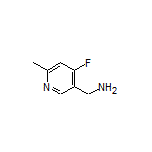 (4-Fluoro-6-methyl-3-pyridyl)methanamine