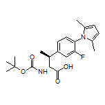 (2R,3S)-2-(Boc-amino)-3-[4-(2,5-dimethyl-1-pyrrolyl)-3-fluorophenyl]butanoic Acid