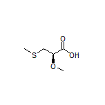 (R)-2-Methoxy-3-(methylthio)propanoic Acid