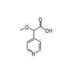 2-Methoxy-2-(4-pyridyl)acetic Acid