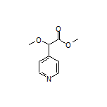 Methyl 2-Methoxy-2-(4-pyridyl)acetate