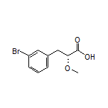 (R)-3-(3-Bromophenyl)-2-methoxypropanoic Acid