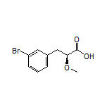 (S)-3-(3-Bromophenyl)-2-methoxypropanoic Acid