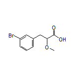 3-(3-Bromophenyl)-2-methoxypropanoic Acid