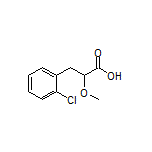 3-(2-Chlorophenyl)-2-methoxypropanoic Acid