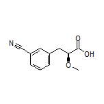 (S)-3-(3-Cyanophenyl)-2-methoxypropanoic Acid