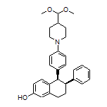 (5R,6S)-5-[4-[4-(Dimethoxymethyl)-1-piperidyl]phenyl]-6-phenyl-5,6,7,8-tetrahydronaphthalen-2-ol