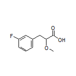 3-(3-Fluorophenyl)-2-methoxypropanoic Acid