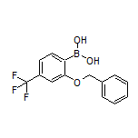 2-(Benzyloxy)-4-(trifluoromethyl)phenylboronic Acid