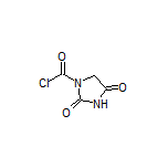 2,4-Dioxoimidazolidine-1-carbonyl Chloride