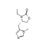 (S)-3-Ethyl-4-[(1-methyl-5-imidazolyl)methyl]oxazolidin-2-one