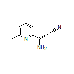 3-Amino-3-(6-methylpyridin-2-yl)acrylonitrile