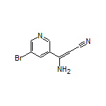 3-Amino-3-(5-bromopyridin-3-yl)acrylonitrile