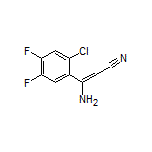 3-Amino-3-(2-chloro-4,5-difluorophenyl)acrylonitrile