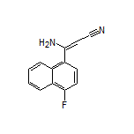 3-Amino-3-(4-fluoro-1-naphthyl)acrylonitrile