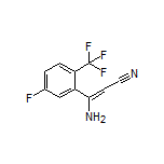 3-Amino-3-[5-fluoro-2-(trifluoromethyl)phenyl]acrylonitrile