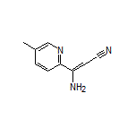 3-Amino-3-(5-methylpyridin-2-yl)acrylonitrile