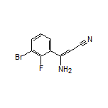 3-Amino-3-(3-bromo-2-fluorophenyl)acrylonitrile