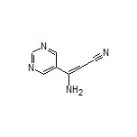 3-Amino-3-(5-pyrimidinyl)acrylonitrile