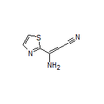 3-Amino-3-(2-thiazolyl)acrylonitrile