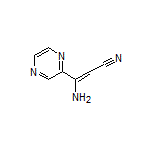 3-Amino-3-(2-pyrazinyl)acrylonitrile