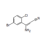 3-Amino-3-(5-bromo-2-chlorophenyl)acrylonitrile