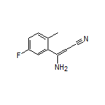 3-Amino-3-(5-fluoro-2-methylphenyl)acrylonitrile