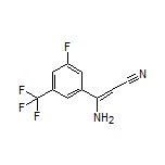 3-Amino-3-[3-fluoro-5-(trifluoromethyl)phenyl]acrylonitrile