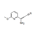 3-Amino-3-(6-methoxypyridin-2-yl)acrylonitrile