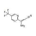 3-Amino-3-[5-(trifluoromethyl)-2-pyridyl]acrylonitrile