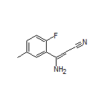 3-Amino-3-(2-fluoro-5-methylphenyl)acrylonitrile